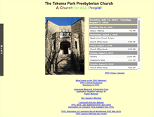 Tablet Screenshot of mail.takomaparkpc.org